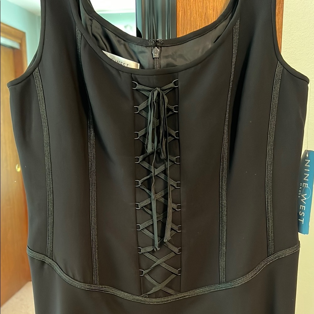 Nine West Black Midi Dress Size 12